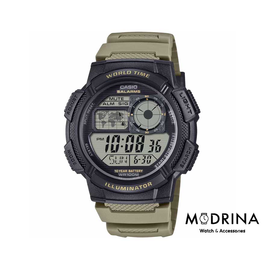 ساعت مچی مردانه کاسیو مدل AE-1000w-5a